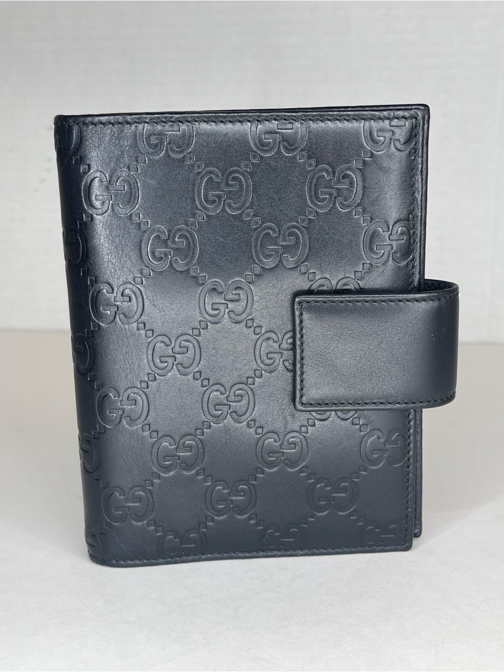 Gucci Guccissima leather agenda planner cover